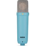 Rode NT1 Signature Blue, Großmembran-Kondensatormikrofon - blau (NT1SIGNATUREBLUE)