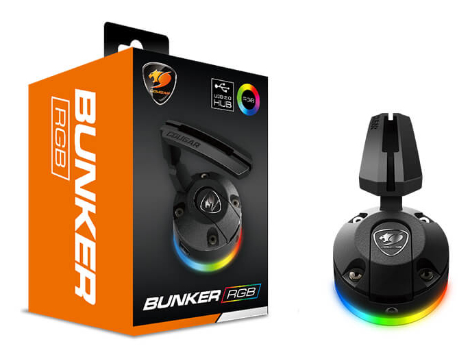 Cougar Gaming Bunker S RGB Headset-Ständer Schwarz