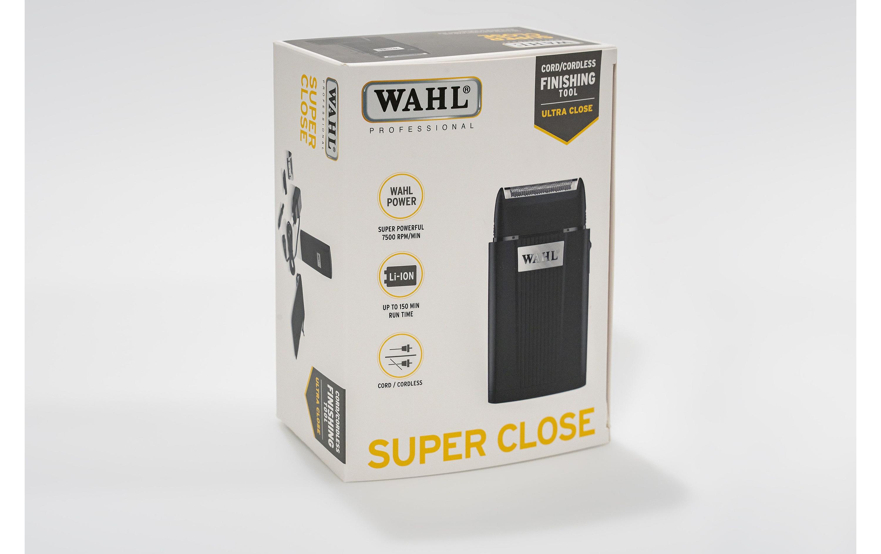 Wahl Finishing Tool Super Close Schwarz