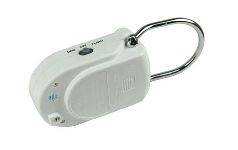 KH Security KH 100183 Elektronischer Türgriff-Alarm 113 dB 9 V Weiß