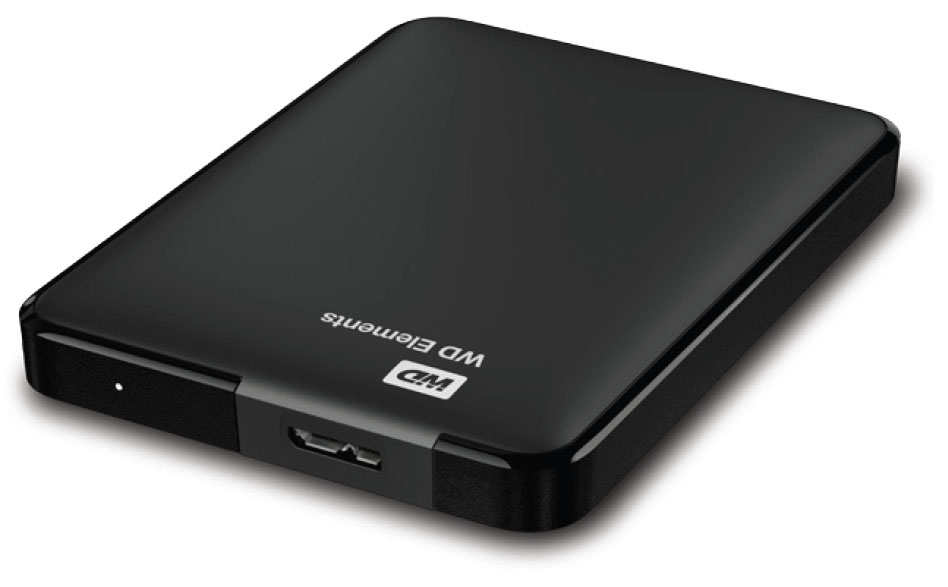 Western Digital Elements 1,5 TB Externe Festplatte Schwarz