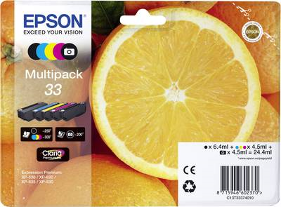 Epson 33 Multipack 5er-Pack (C13T33374011)