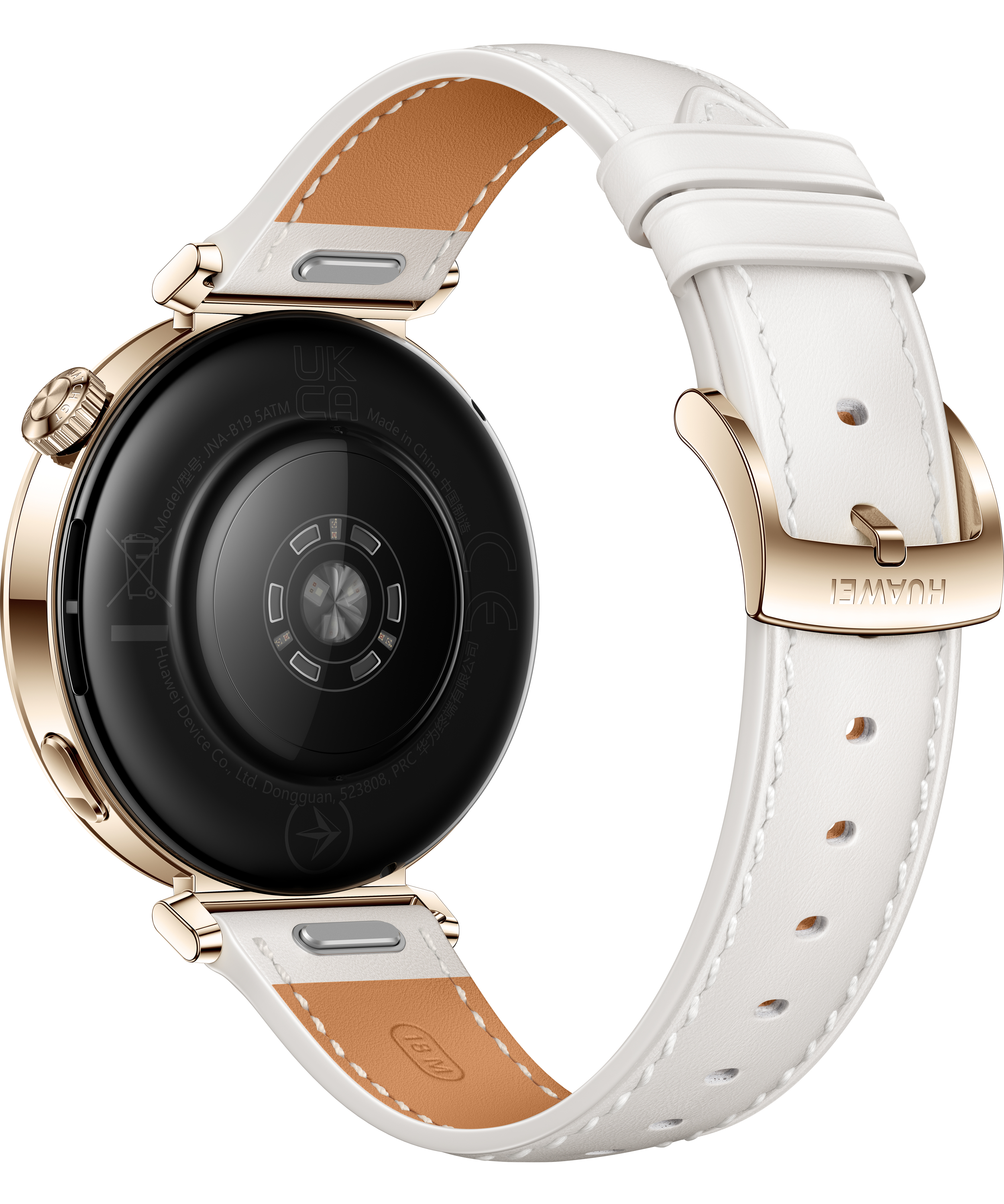 Huawei Watch GT 5 41 mm 1.32" AMOLED Edelstahl Weiß