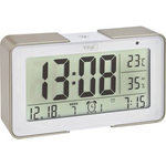 TFA 60.2540.53 Funk Wecker Gold, Weiß Alarmzeiten 3 (60.2540.53)