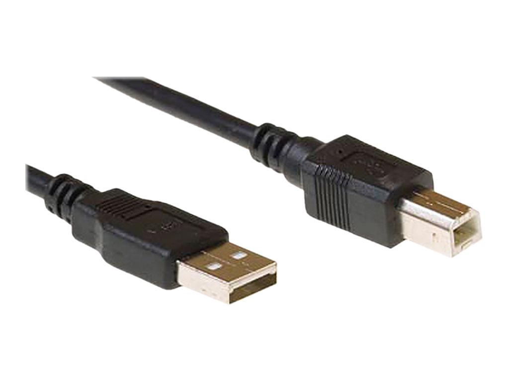 Ewent EC2402 USB-Kabel USB A auf USB B USB 2.0 1,8 m Schwarz