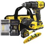 BOHRMASCHINEN-SCHRAUBERSETZ MIT ZUBEHÖR SFMCK101D1S STANLEY (SFMCK101D1S-QW)