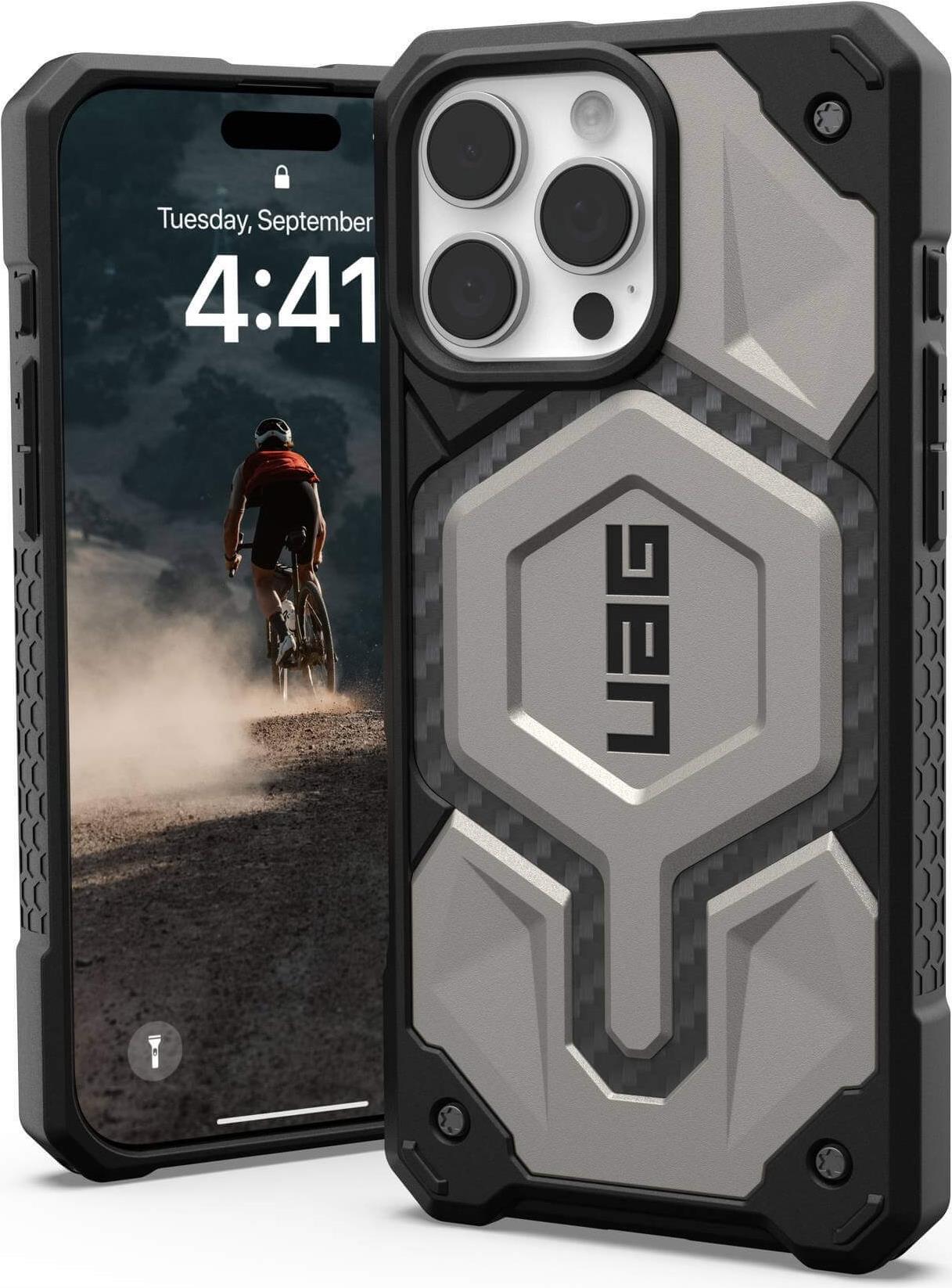 UAG Urban Armor Gear Monarch Pro MagSafe Case | Apple iPhone 16 Pro Max | titan | 114457113636 (114457113636)