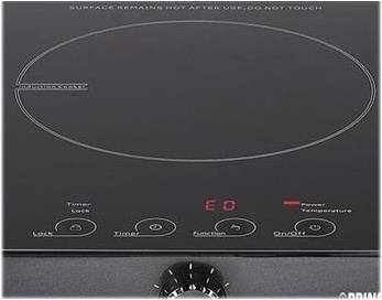 Princess 303010 Induktionskochplatte 1 Zone 1,8 kW 28 cm Schwarz