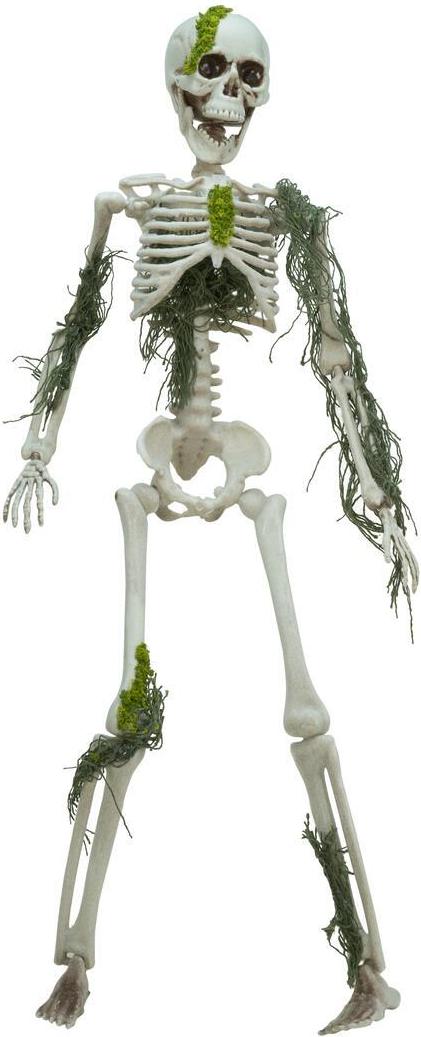 EUROPALMS Halloween Skelett mit Moos, 40cm (83316145)