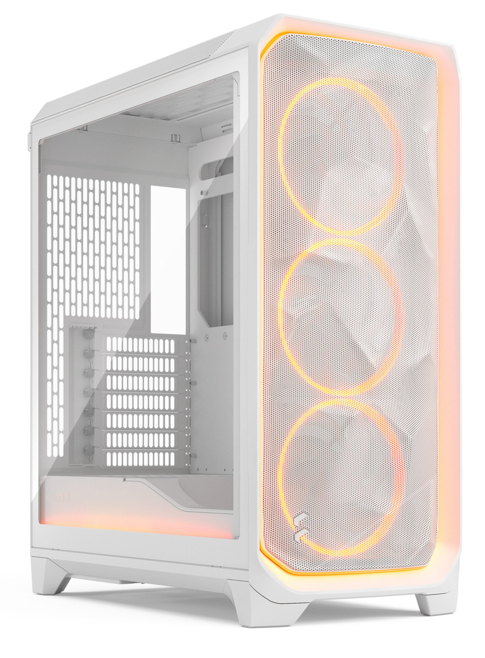 Fractal Design Meshify 3 Ambience Pro RGB Tower White TG Clear Tint
