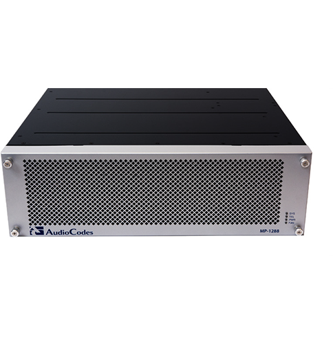 MediaPack 1288 high density analog gateway with 216 FXS ports and dual AC power supply (MP1288-216S-2AC)