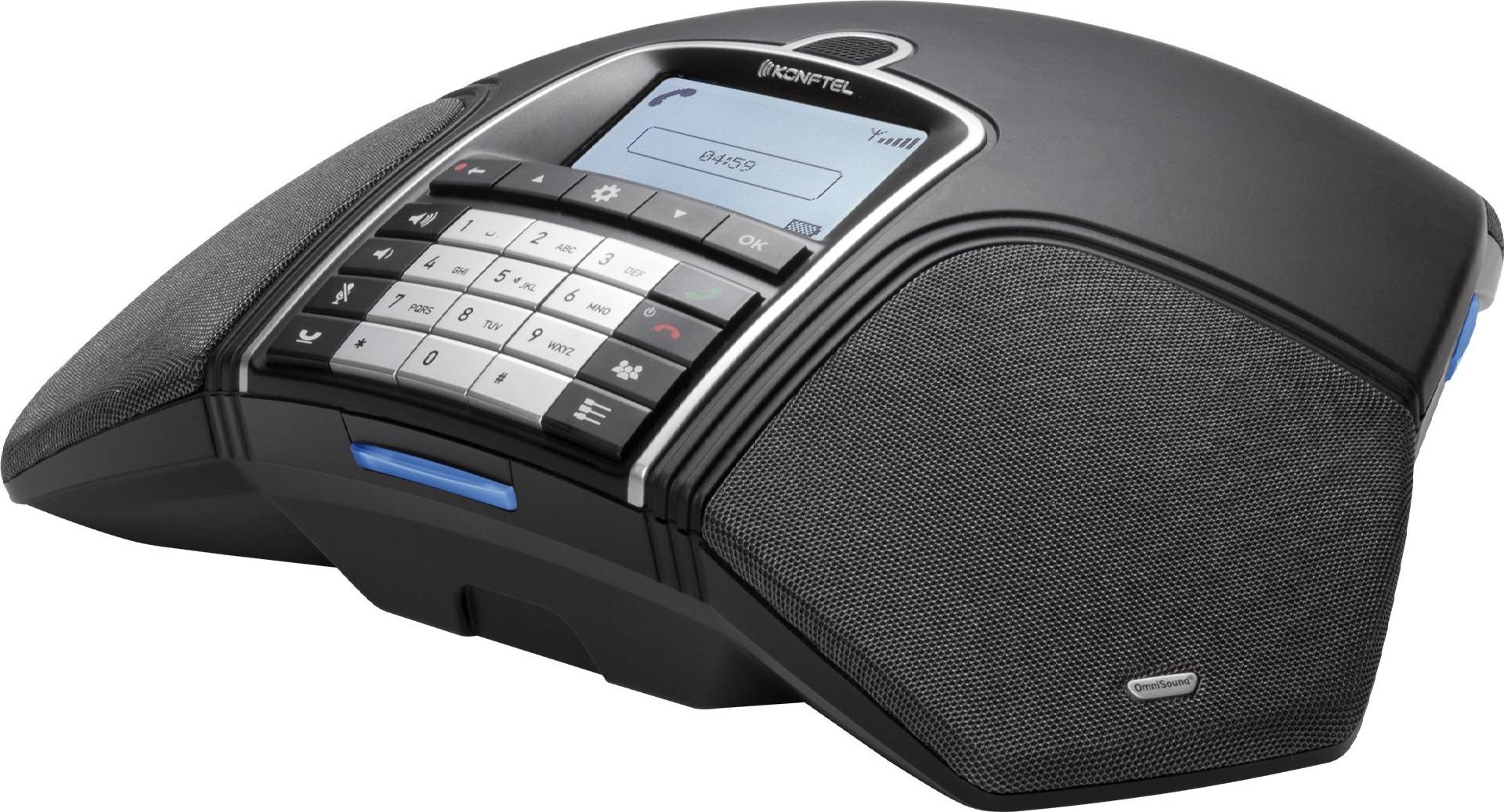 Konftel 300Wx Schnurloses DECT/GAP Konferenztelefon Liquorice Black