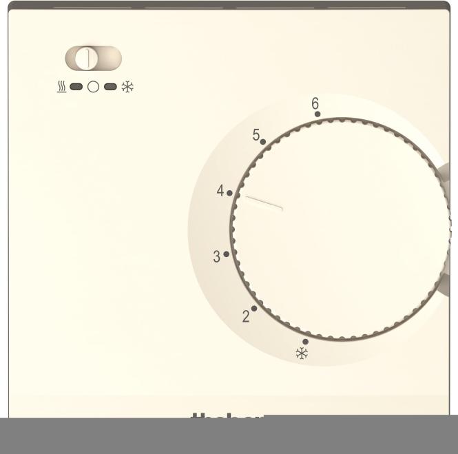 Theben RAMSES 708 S Elektronischer AP-Raumthermostat 7080003 (7080003)