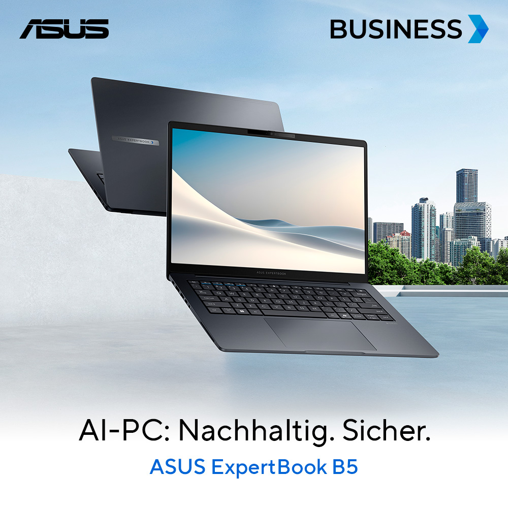 ASUS ExpertBook B5 B5405CCA-NZ0086X 14" Core Ultra 7 255H 16 GB RAM 1 TB SSD Schwarz