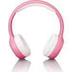 Lenco HPB-110 Kids Kopfhörer BT, pink 85DB Limite, akku, stickers (HPB-110PI)