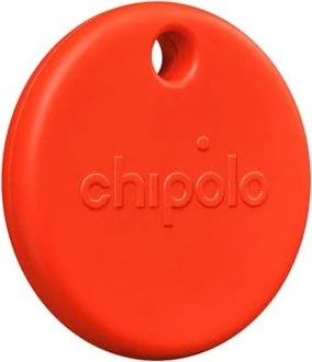 Chipolo POP Tracking Tag Rot – Bluetooth-Tracker für Apple Find My & Google Find Hub, IP55