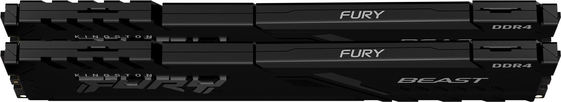 Kingston FURY Beast DDR4 64 GB RAM 2x32 GB 3200 MT/s CL16 DIMM Kit Schwarz