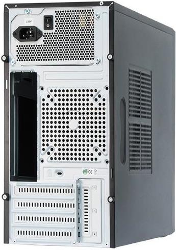 Chieftec Mesh Series CT-01B Mini Tower PC-Gehäuse Mikro-ATX 350 W Schwarz