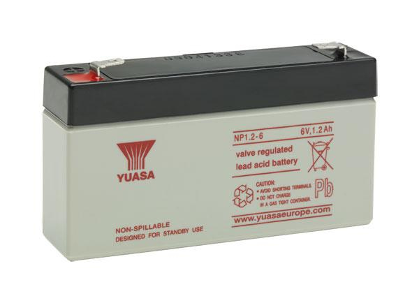 Yuasa NP1.2-6 USV-Akku Blei-Säure (VRLA) 6 V 1200 mAh