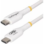 StarTech.com 3m USB C Charging Cable, USB-IF Certified USB-C Cable, 240W (USB2EPR3MW)