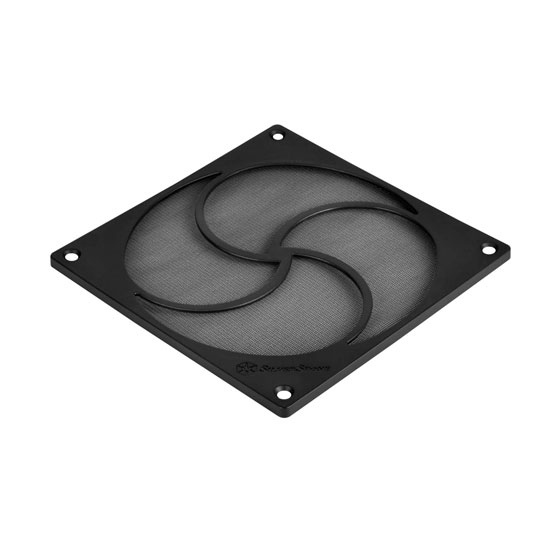 Silverstone SilverStone FF125B Lüftergitter mit Filter 120 mm Schwarz