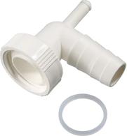 XAVAX Siphonanschluss mit Kondensatanschluss für Ablaufschläuche (00220736)