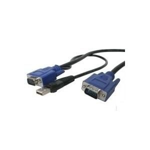 StarTech.com 2-in-1 1,8m 2-in-1 USB VGA KVM Kabel (SVECONUS6)