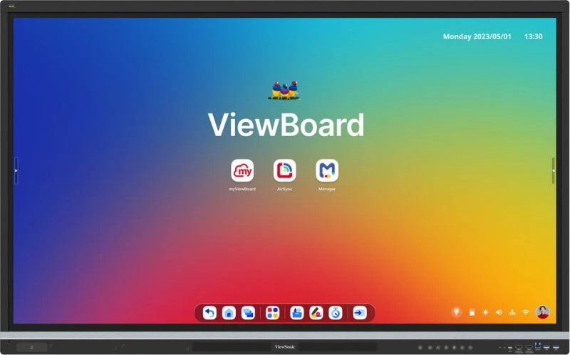 ViewSonic IFP9851 Interaktives Whiteboard 98" 3840 x 2160 Schwarz