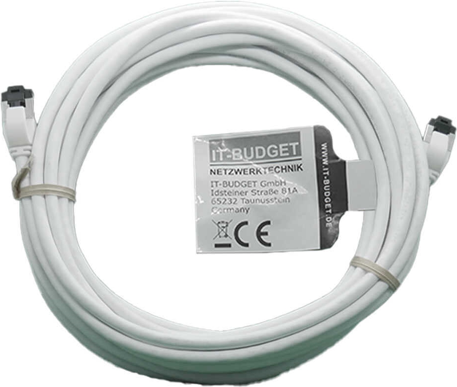 IT-BUDGET Vollkupfer Premium Patchkabel (90ITBSLIM81PK5W)