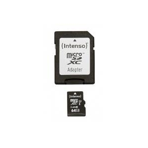 Intenso Premium Flash-Speicherkarte (microSDXC-an-SD-Adapter inbegriffen) (3423490)