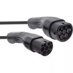 InLine® EV Autoladekabel 22kW Typ2, 3-phasig, 5m (16285I) (geöffnet)