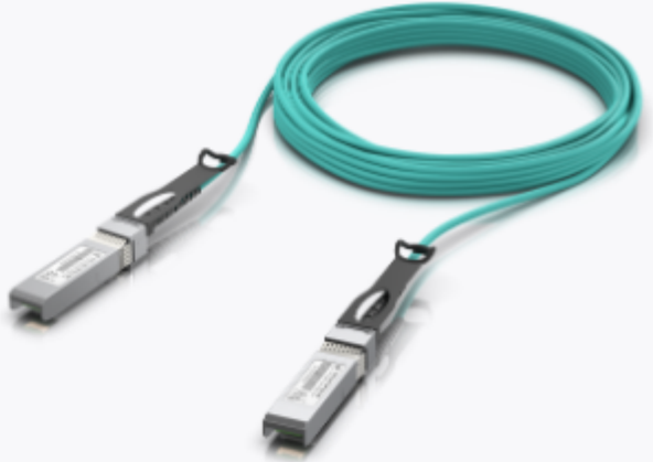 Ubiquiti Networks Fibre optic cable Aqua colour (UACC-AOC-SFP28-5M)
