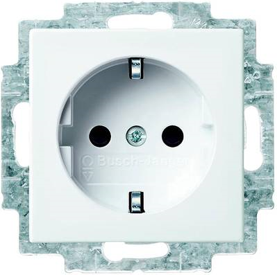 Busch-Jaeger SCHUKO Steckd.eBs 20EUCB-914 Busch-balance SI alpinweiss 20EUCB-914 (2013-0-5379)
