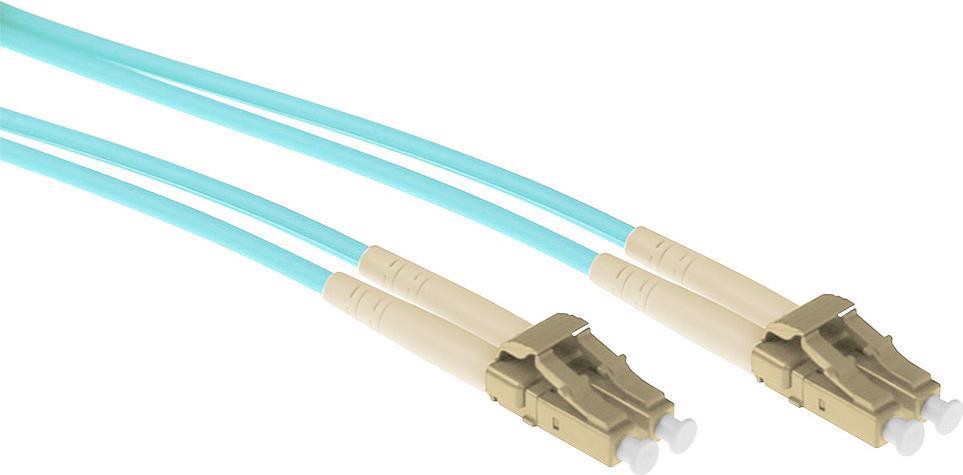 ACT 7 meter multimode 50/125 OM3 duplex armored fiber patch cable with LC connectors LC/LC 50/125 OM3 DX ARM 7M (RL3407)