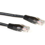 ACT IB9901 Netzwerkkabel Schwarz 1 m Cat6 U/UTP (UTP) (IB9901)