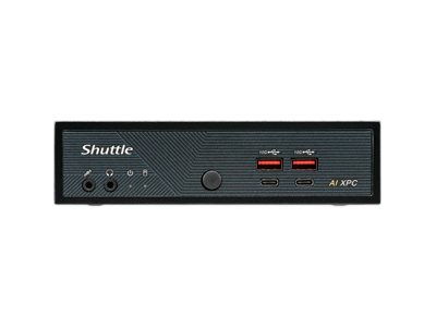Shuttle XPC slim DN11H7 Barebone, Intel Core Ultra 7 155H, 120W, Schwarz
