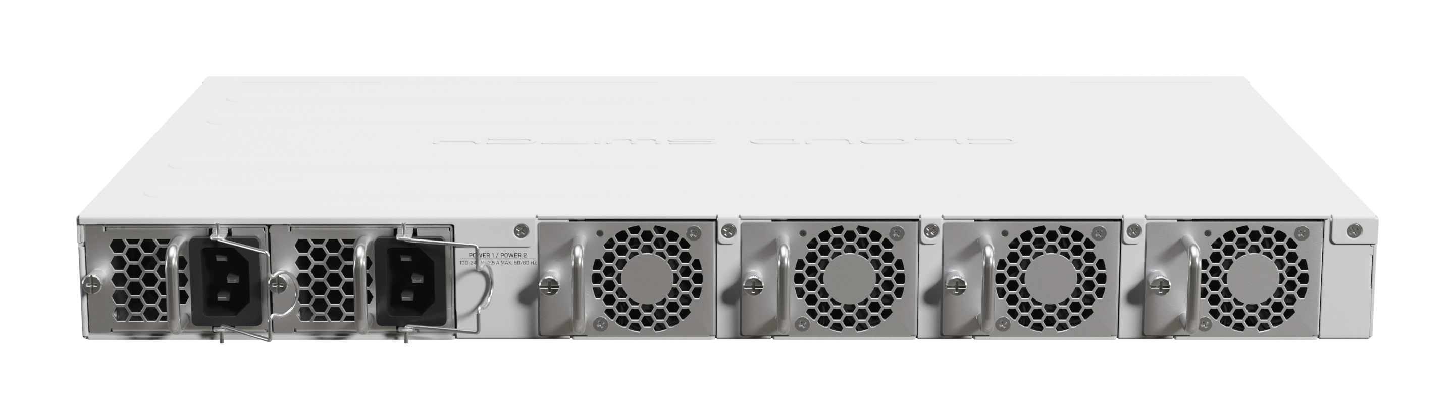 MikroTik CRS518-16XS-2XQ-RM Switch 16x 25 Gigabit SFP28 + 2x 100 Gigabit QSFP28 Weiß