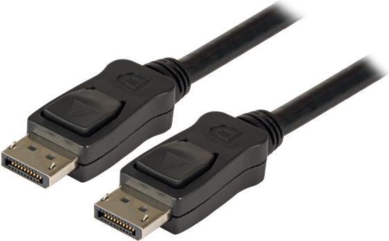 EFB-Elektronik DisplayPort 1.2 Anschlusskabel, 4K60HZ,Stecker-Stecker, 1m, schwarz Hersteller: EFB Elektronik (K5560SW.1)