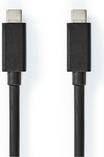 Nedis 2m USB-Kabel 3.2 Gen 2x2 100W, 4K@60Hz, 20 Gbps (CCGL64020BK20)