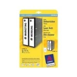 Avery L4759 - Aktenetiketten - weiß - 61 x 297 mm 75 Stck. (25 Bogen x 3) (L4... - Avery L4759 - Aktenetiketten - weiß - 61 x 297 mm 75 Stck. (25 Bogen x 3) (L4...