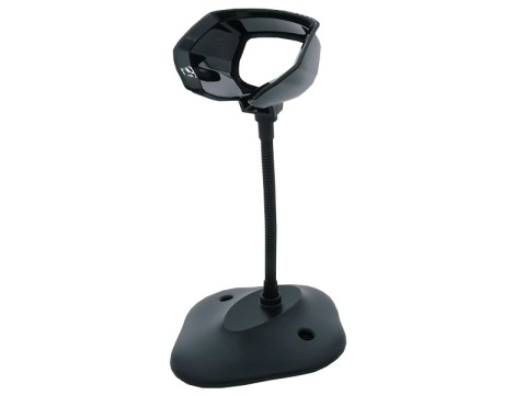 Zebra Gooseneck Intellistand Barcode-Scanner-Ständer Schwarz
