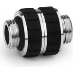 Alphacool Apex Grip Doppelnippel AG/AG drehbar G1/4 chrom (14918)