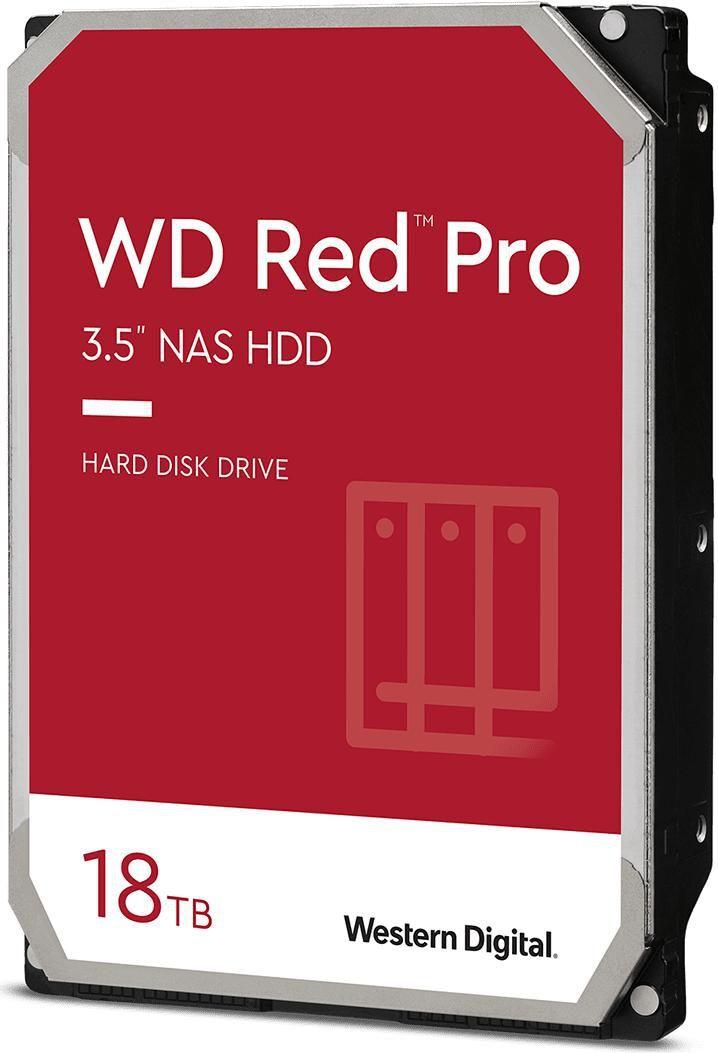 Western Digital WD Red Pro WD181KFGX Interne NAS-Festplatte 3.5" 18 TB SATA 6 Gb/s 7200 rpm 512 MB