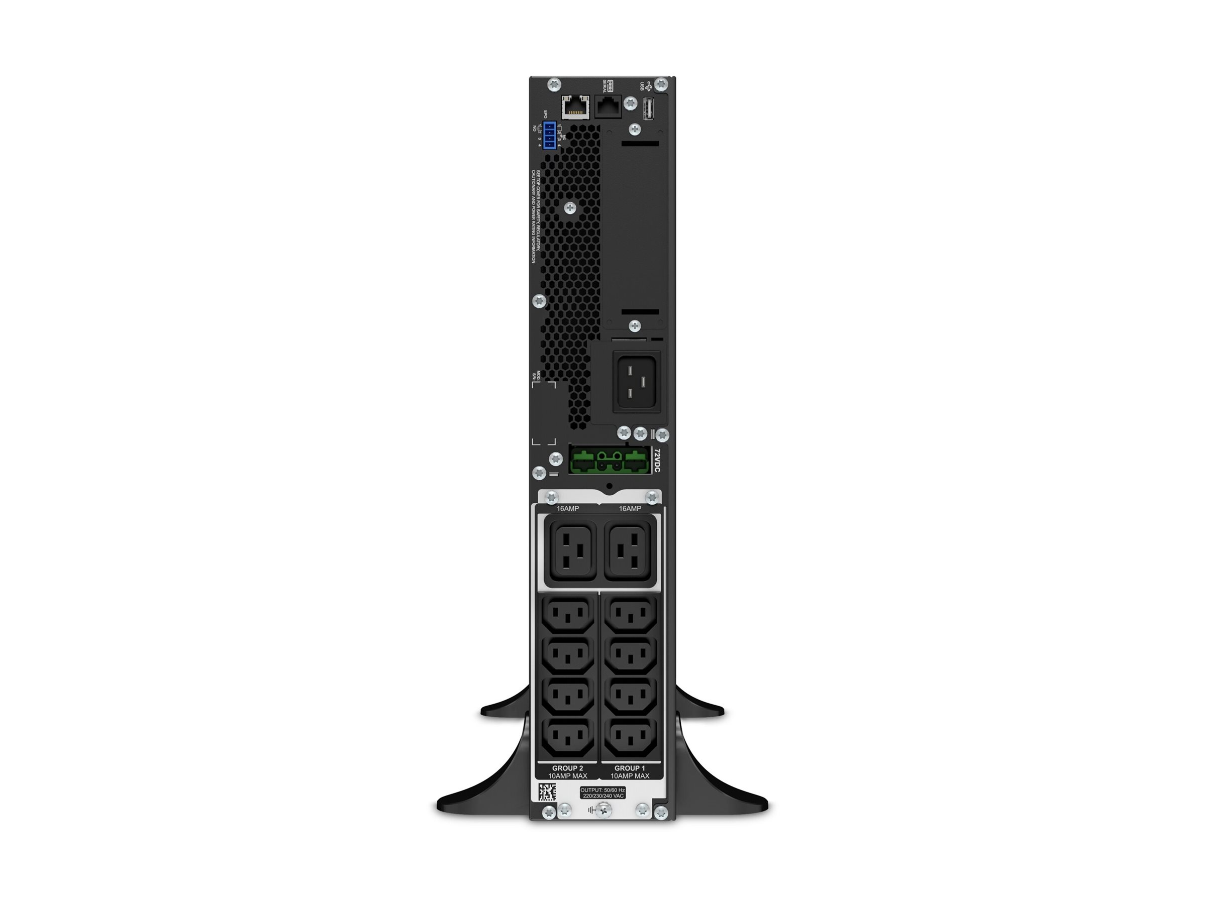 APC Smart-UPS SRT 2200VA Online-USV 1980 W 230 V Schwarz