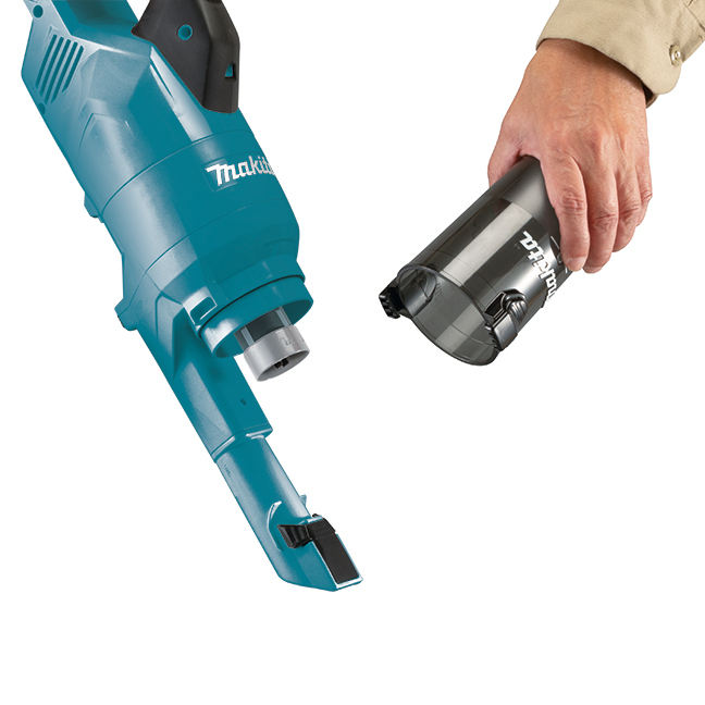 Makita DCL286FRF Akku-Staubsauger 18V 100 W Schwarz, Blau