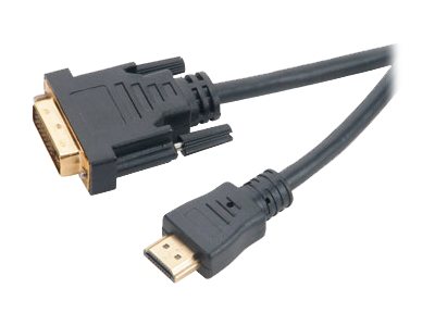 Akasa AK-CBHD06-20BK HDMI-DVI-D Adapterkabel 2 m Schwarz