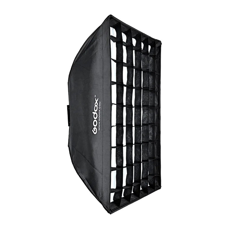 Godox SB-FW80120 Softbox 80x120 cm mit Grid Schwarz