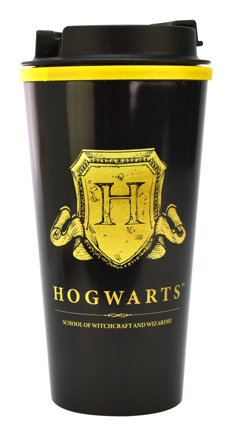 Thumbs Up Harry Potter Thermo Kaffeebecher 450 ml Schwarz, Gelb