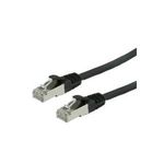 VALUE S/FTP-(PiMF-)Patchkabel Kat.6, LSOH, schwarz, 10m (21.99.1285)