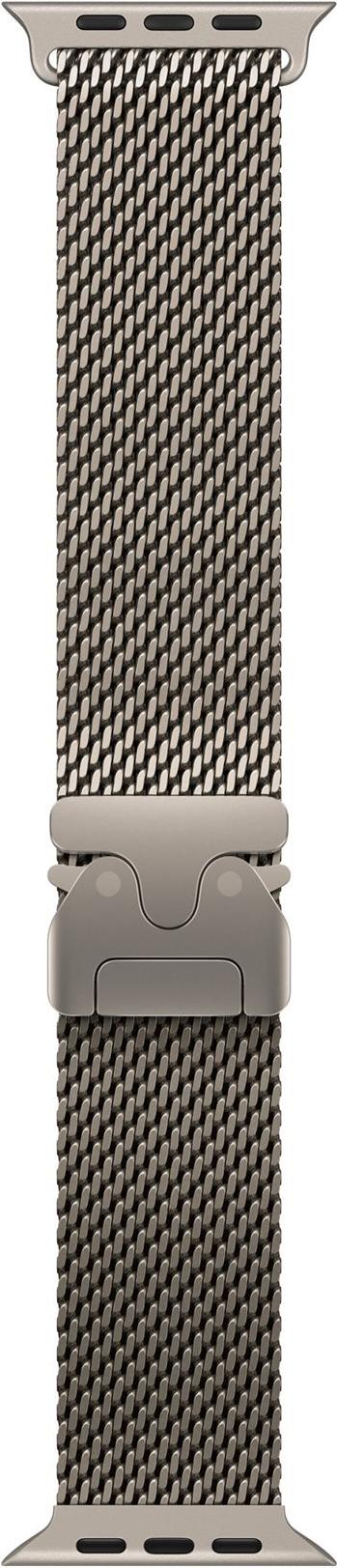 Apple 49mm Natural Titanium Milanese Loop - Large (MGHQ4ZM/A)